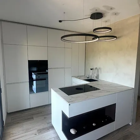 公寓 Beach Designer Loft In Strandnaehe